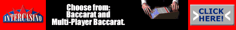 Play Baccarat @ Intercasino